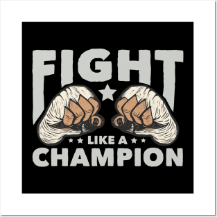 Fight Like a Champion Posters and Art